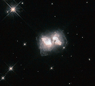 An interstellar butterfly