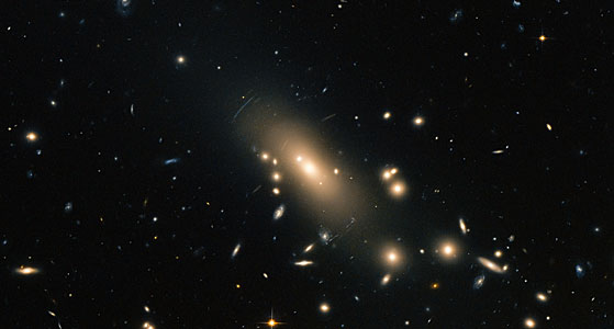 Hubble reveals a super-rich galactic neighbourhood