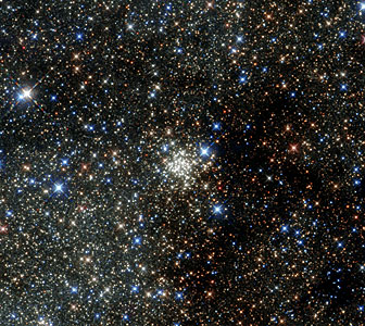 The most crowded place in the Milky Way