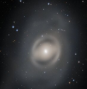 Portrait of a Ghostly Galactic Peacock