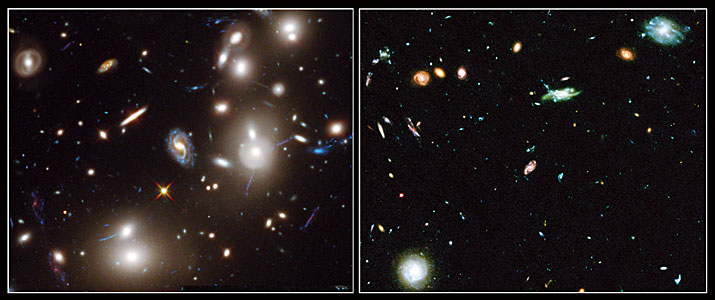 Frontier Fields: Abell 2744 and “blank” field comparison