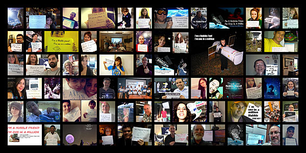 Hubble reaches 1 million Facebook likes