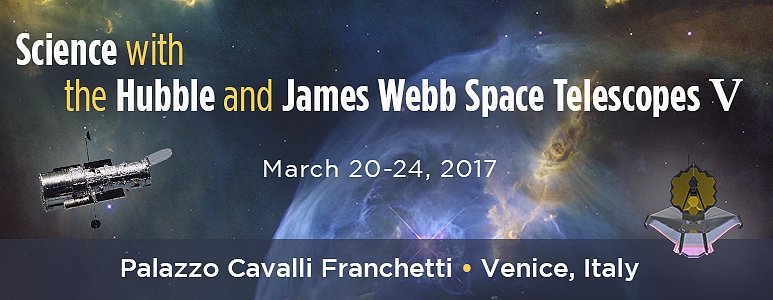 Science with Hubble and the James Webb Space Telescopes — V