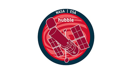 The ESA Hubble Space Telescope Logo