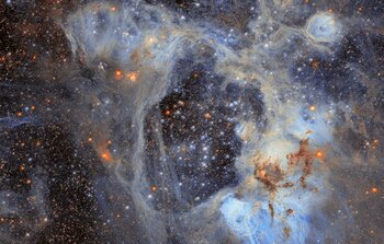 A superbubble scene