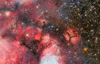 Baby stars blowing bubbles