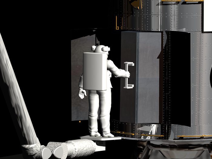 SM3B - installation of the Advanced Camera for Surveys