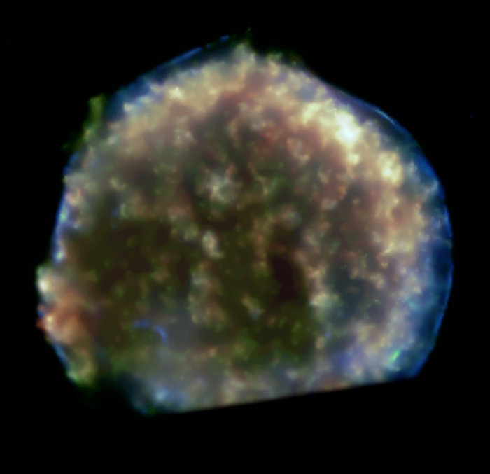 Expanding Bubble of Tycho's Supernova [Chandra]