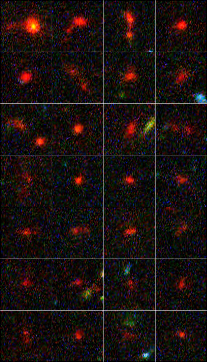 Details of individual distant galaxies