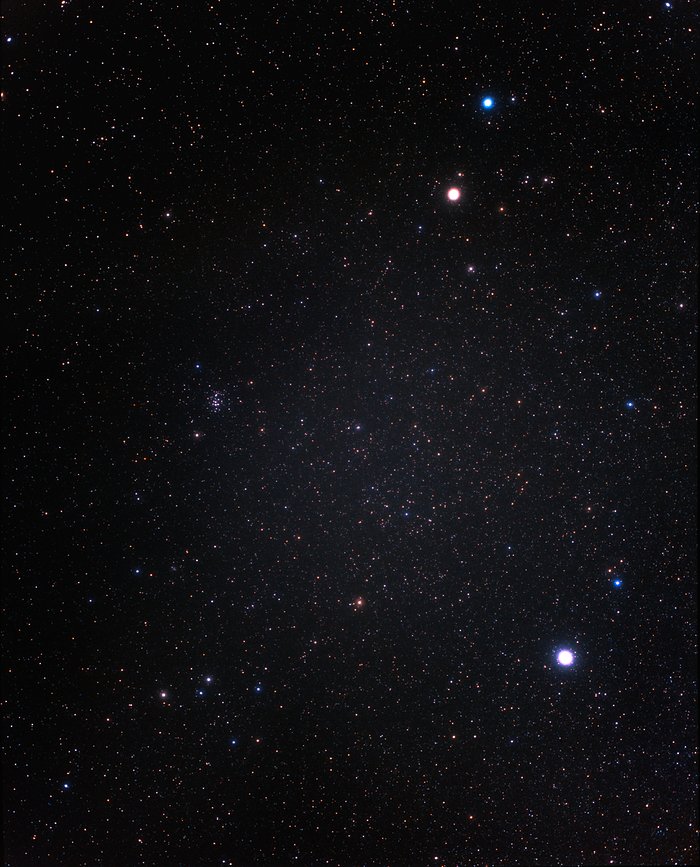 A wide-field view of the constellation of Cancer (ground-based image)