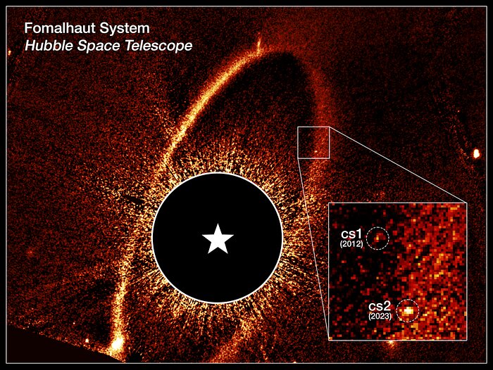 Fomalhaut cs1 and cs2 (annotated)