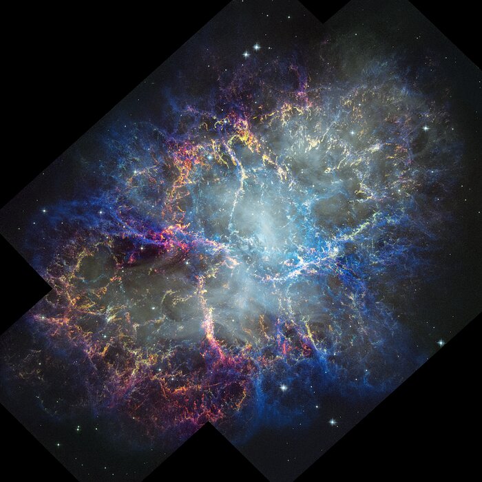 Crab Nebula (2024 Hubble image)