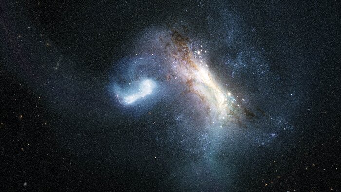 LKH Milky Way merger (artist’s impression)