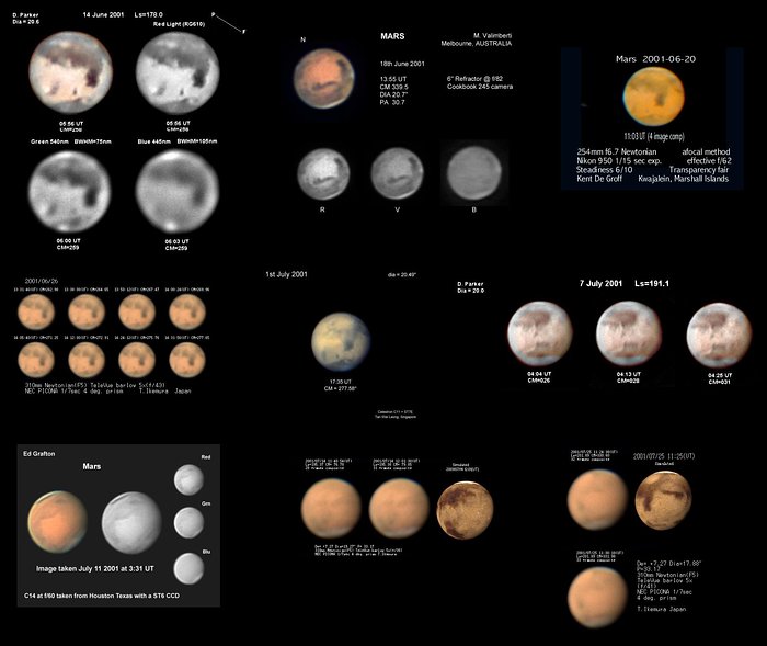 Amateur images from Marswatch