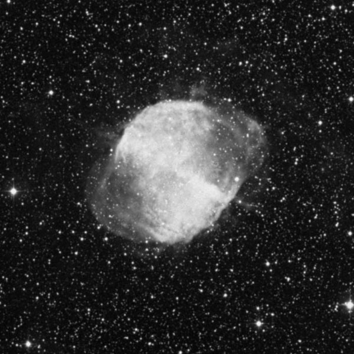 DSS image of Dumbbell Nebula (ground-based image)