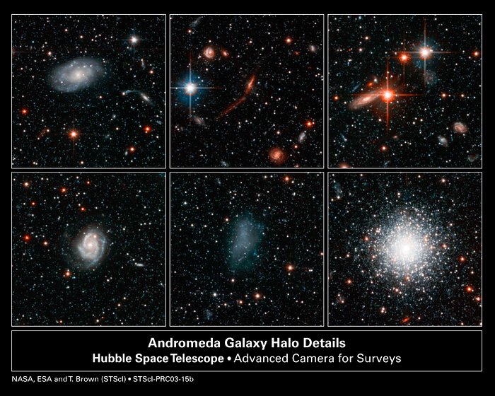 Postcards from Andromeda