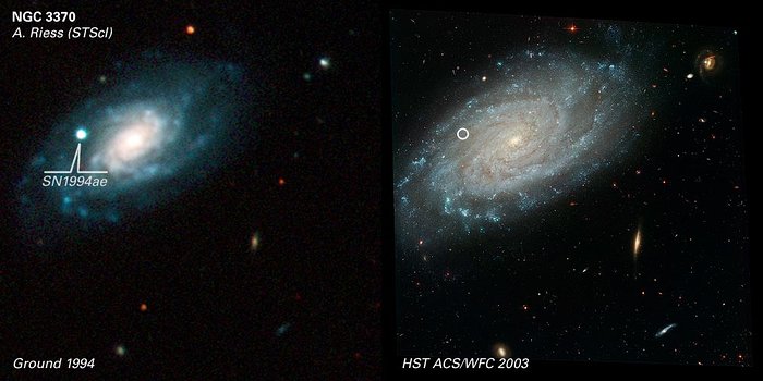 Comparison of Ground and ACS Images of NGC 3370