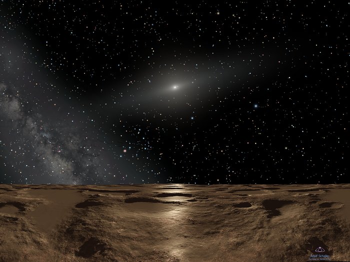 Sedna mystery deepens as Hubble offers best look at farthest planetoid (artist's impression)