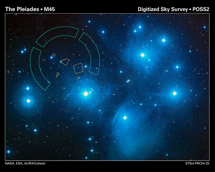 Hubble Refines Distance to the Pleiades Star Cluster