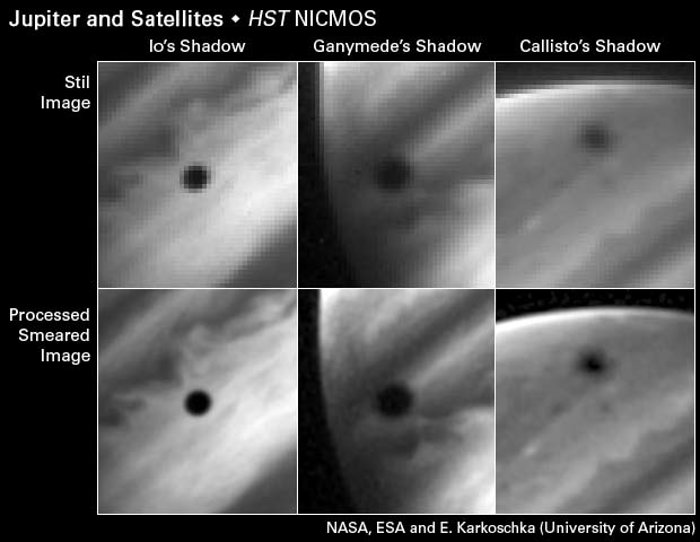 Jupiter image processing technique