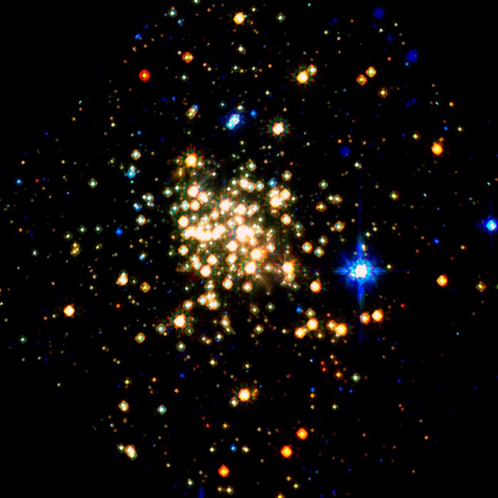 Arches Cluster: Hubble/NICMOS (1997)