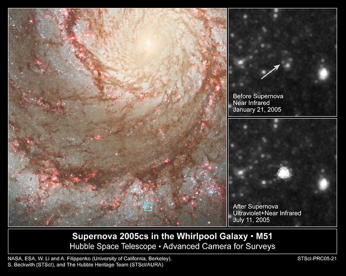 Hubble Pinpoints Doomed Star that Explodes as Supernova