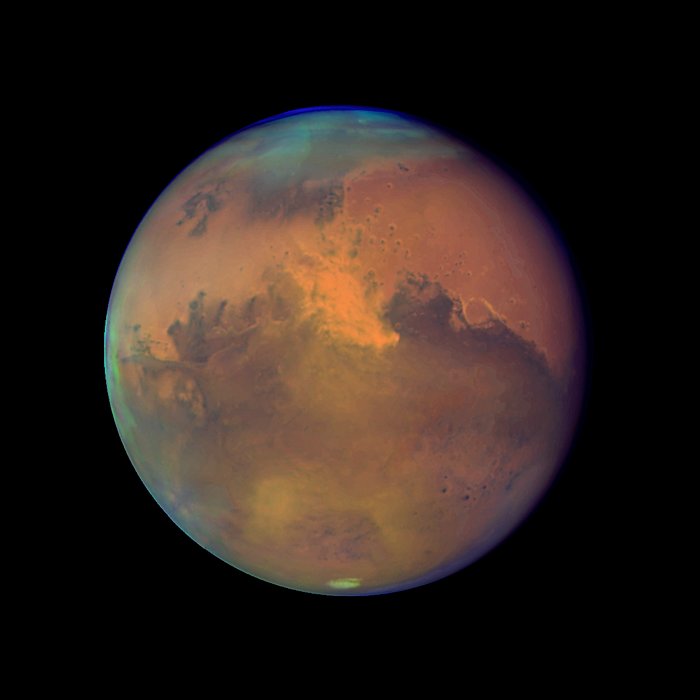 Mars Near Opposition 1995-2005: 2005