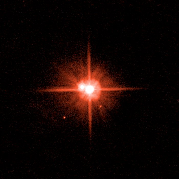 Pluto System: March 2, 2006 (Red Filter)