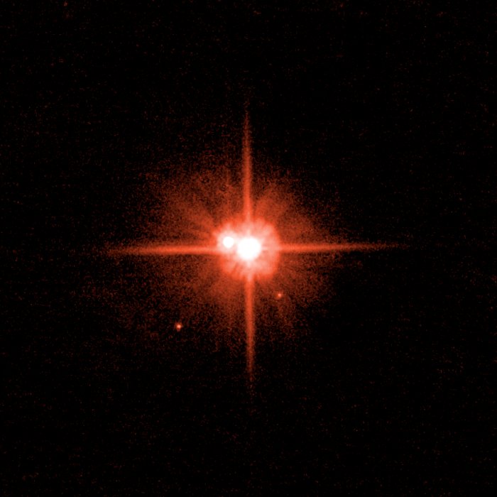 Pluto System: March 2, 2006 (Red Filter)