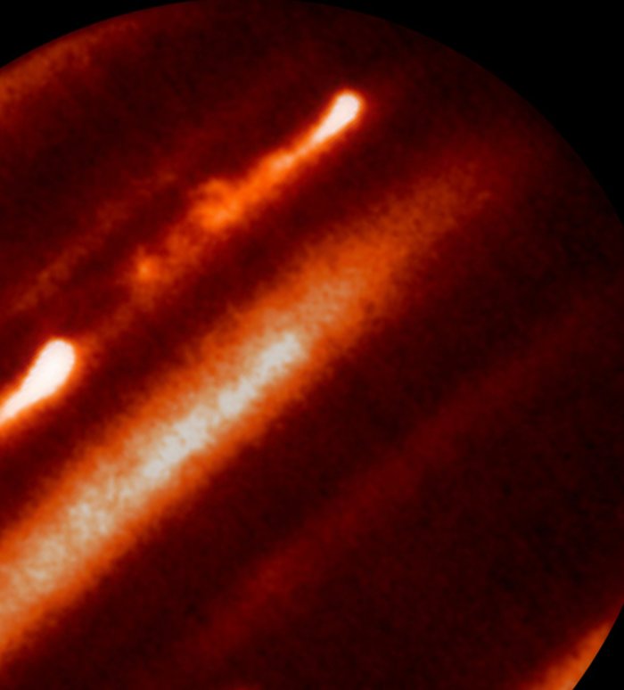 Infrared-Light Image of Jupiter — Infrared Telescope Facility (IRTF)