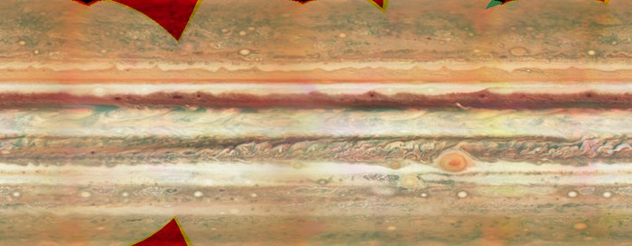 Jupiter Map - Unannotated