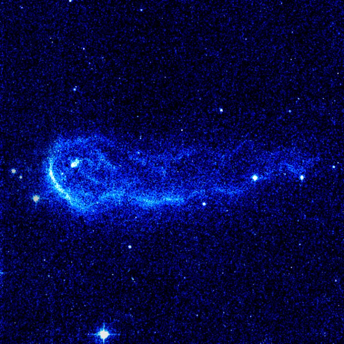 Hubble Image of Stellar Bow Shock (3 of 4)