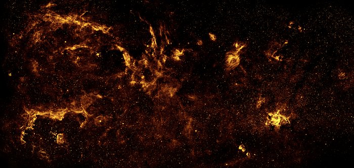 Galactic centre region in near-infrared from Hubble
