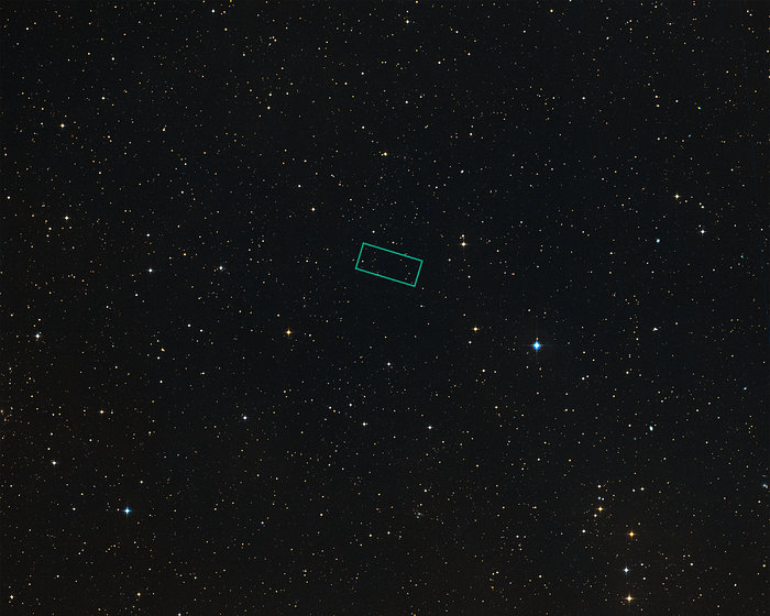 Location of GOODS-S/ERS in the DSS (ground-based image)