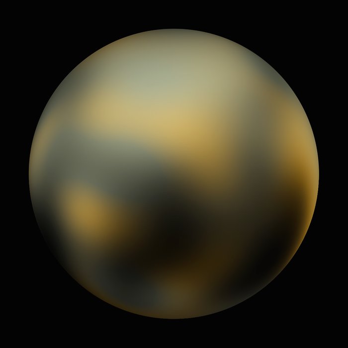 Pluto - 90° longitude