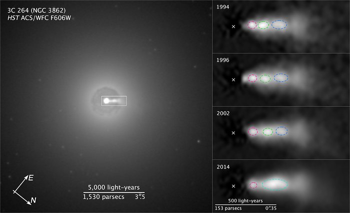 Compass and Scale Image of 3C 264