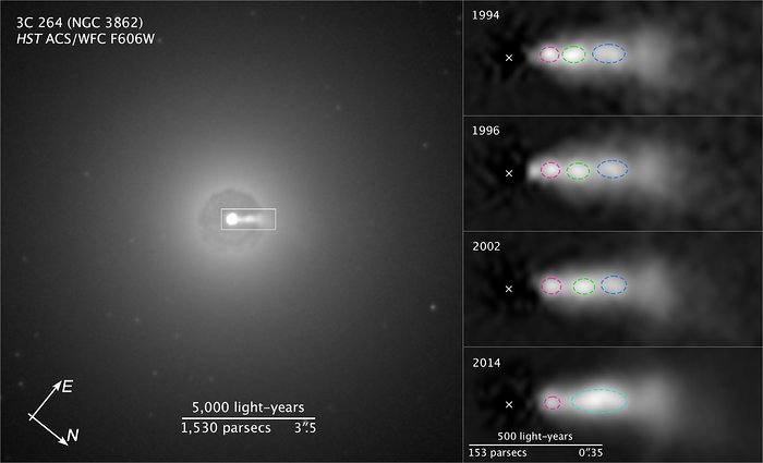 Compass and Scale Image of 3C 264