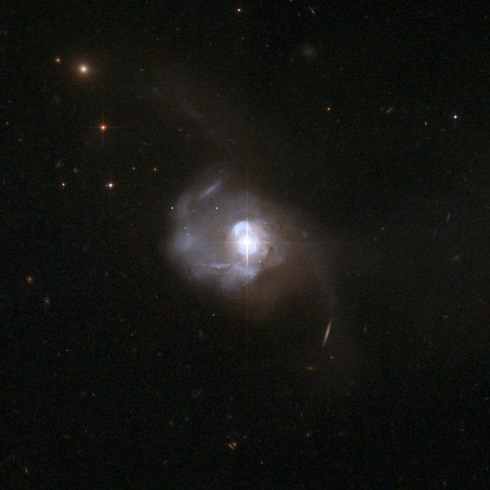 Markarian 231, host galaxy of double black hole