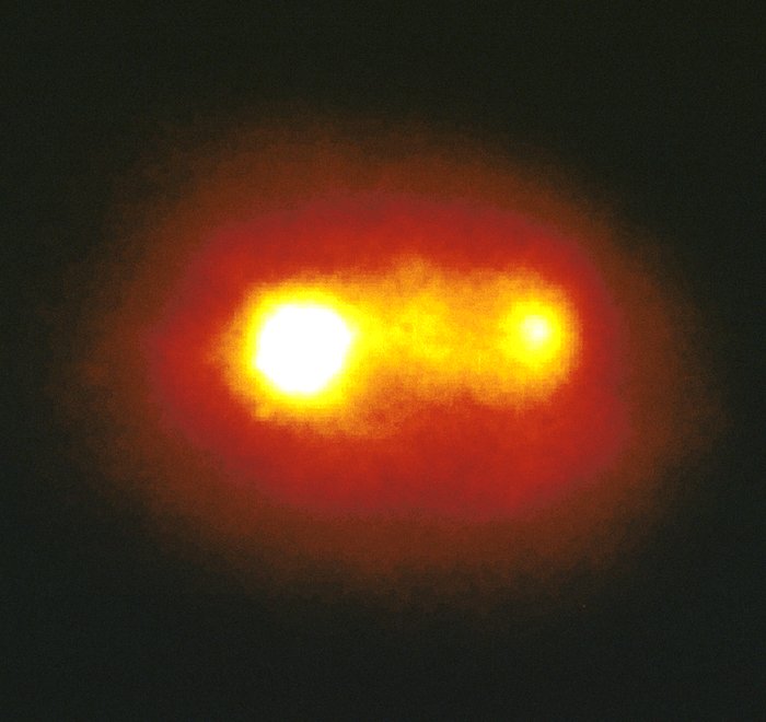 A double Nucleus in an active galaxy