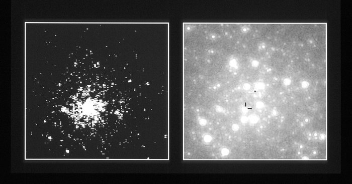 Core of the globular cluster NGC 6624