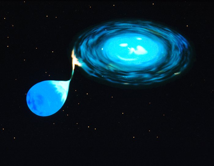 Illustration of X-ray burster