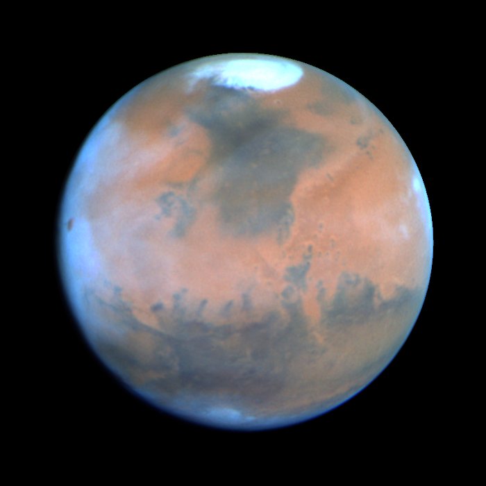 Mars at Opposition 1995 (sol)