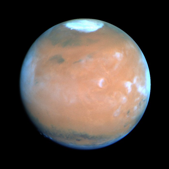 Mars at Opposition 1995 (Tharsis Region)