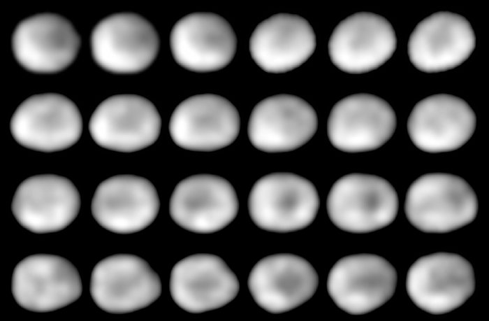 Rotation of the Asteroid Vesta