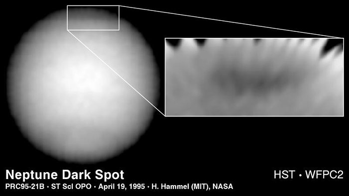 Dark Spot on Neptune