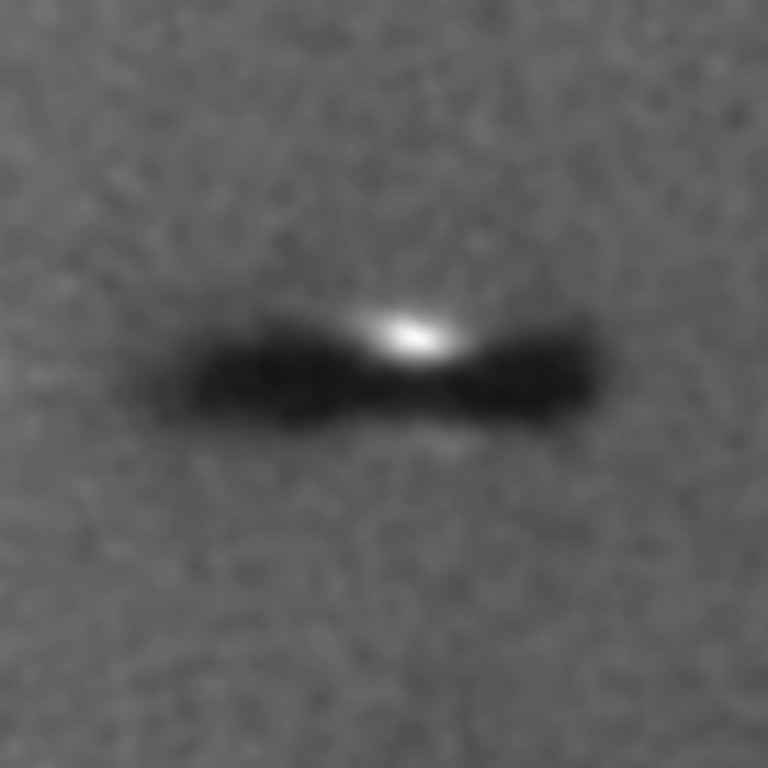 Edge-on protoplanetary disc in the Orion Nebula