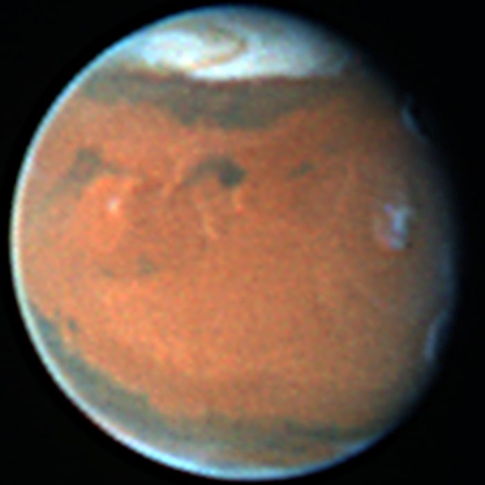 Mars in December 1996