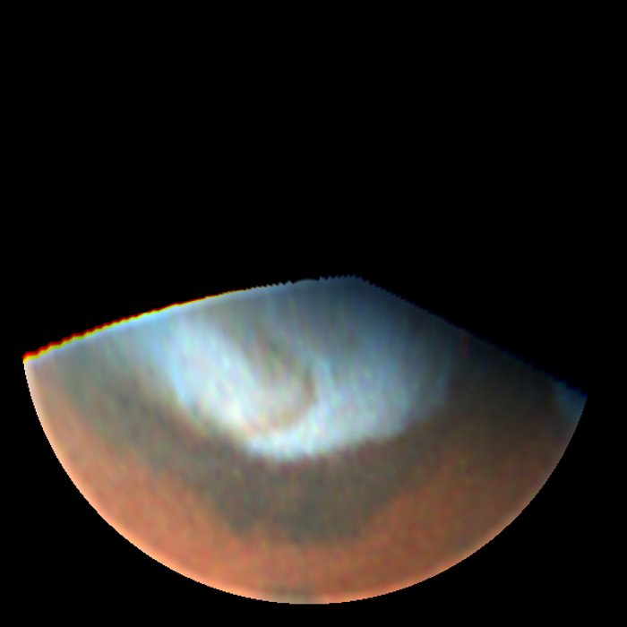 Dust Storms on Mars (October 15th 1996)