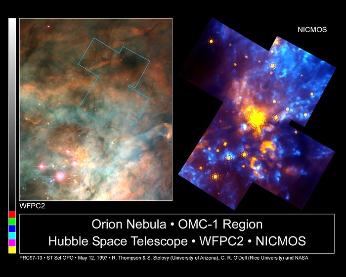 The Orion Nebula OMC-1 Region