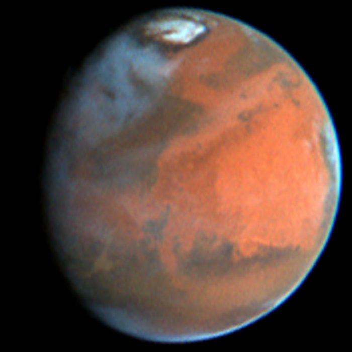 Decay of a Martian Dust Storm